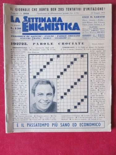 Settimana enigmistica 2152 - settimana,